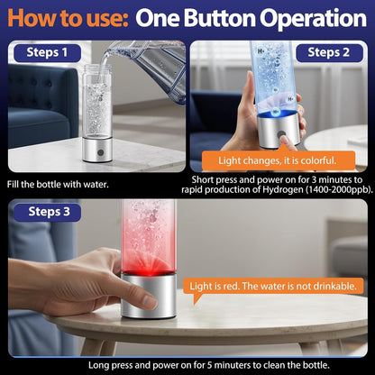 Oxyhydratelabs - Hydrogen Water Bottle